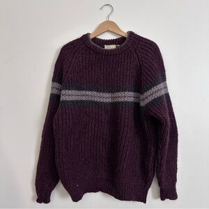GAELTARRA Sweater with Stripes (44”) - Purple